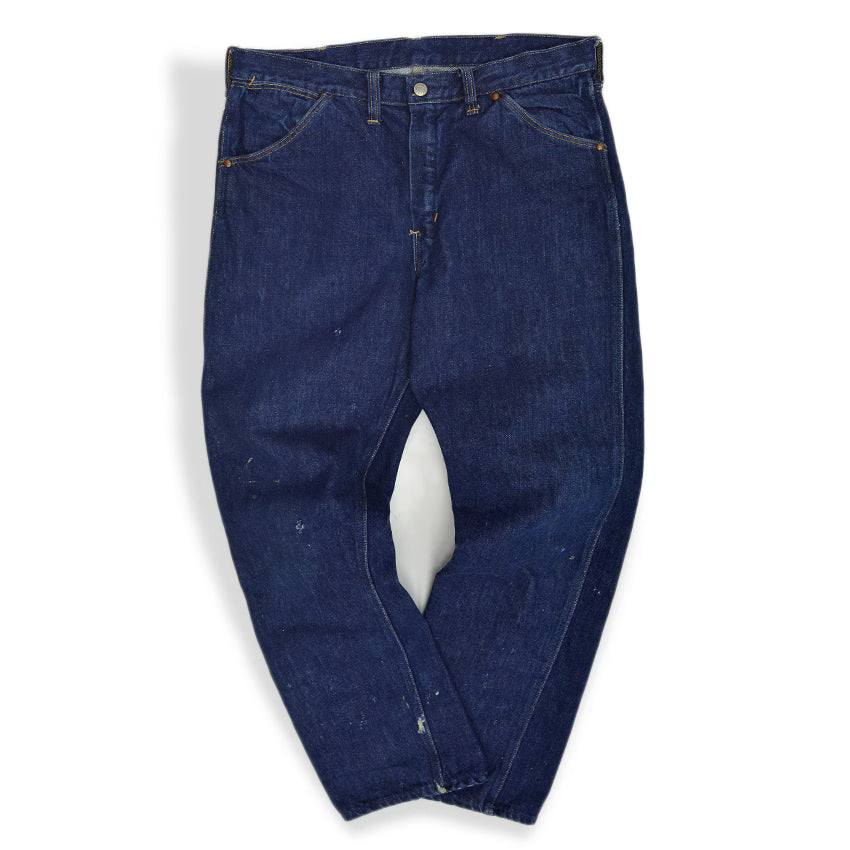 1950's~ BIGYANK UNION MADE DENIM PANTS DARK... W33 L30