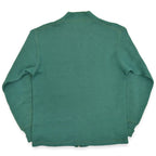 1950's SARBY SPORTSWEAR WOOL KNIT ZIP UP CARDIGAN ...