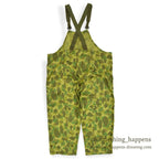 ~1960's DEADSTOCK FROGSKIN CAMO HBT HUNTING OVERALL...EX-LARGE