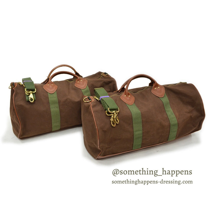 1980's DEADSTOCK LLBEAN DUFFLE BAG WITH ORIGINAL STRAP...