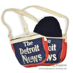 1960's〜 The Detroit News NEWS PAPER BAG 2 ... SMALL