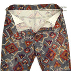 1960's~ LEVI'S BIG-E NATIVE PATTERN PRINT CORDUROY PANTS... W32 L28