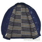 1950's UNKNOWN DENIM COVERALL BLANKET DARK... Fits like 36