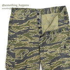 1960's~ VIETNAM TIGER STRIPE PANTS USLARGE... W34 L29