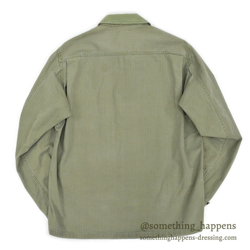 1940's U.S.NAVY WW2 HERRINGBONE TWILL JACKET ... 36