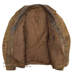 〜1970's BROWN LEATHER JACKET ...