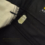 1970's~ DEADSTOCK Lee RIDERS 200 BLACK COTTON TWILL PANTS... W34/L34