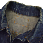 1960's LEVI'S 70505 BIG-E DENIM JACKET DARK ... Fits like 44