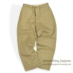 1950's USARMY TROUSERS MEN'S, COTTON UNIFORM TWILL... W31/L30