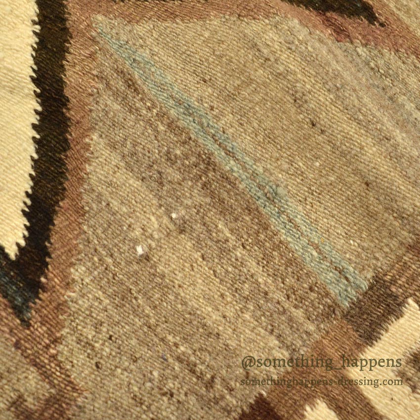 c.1920's NAVAJO RUG VALLERO STARS AND SPIDER WOMEN CROSSES ... 151cm/80cm