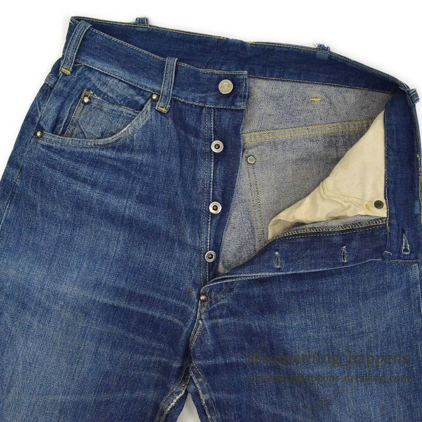 1940's JCPCO FOREMOST WW2 DENIM PANTS...W30/L33