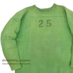 1960's CHAMPION FOOTBALL SHIRT GREEN STENCIL... 46