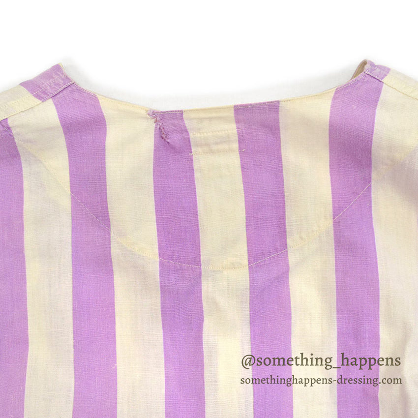 1930's〜 REID AND FORT PURPLE / WHITE PAJAMA SHIRT & PANTS ...