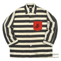 1950's VARSITY JAIL BIRDS STRIPES COSTUME SHIRT...L