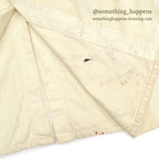 1960's MOUNT SINAI 1963 HAND PAINT ARMY MD DR. COAT ... 44R