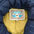 1970's~ WILLIAM BARRY NAVY DOWN COAT...M