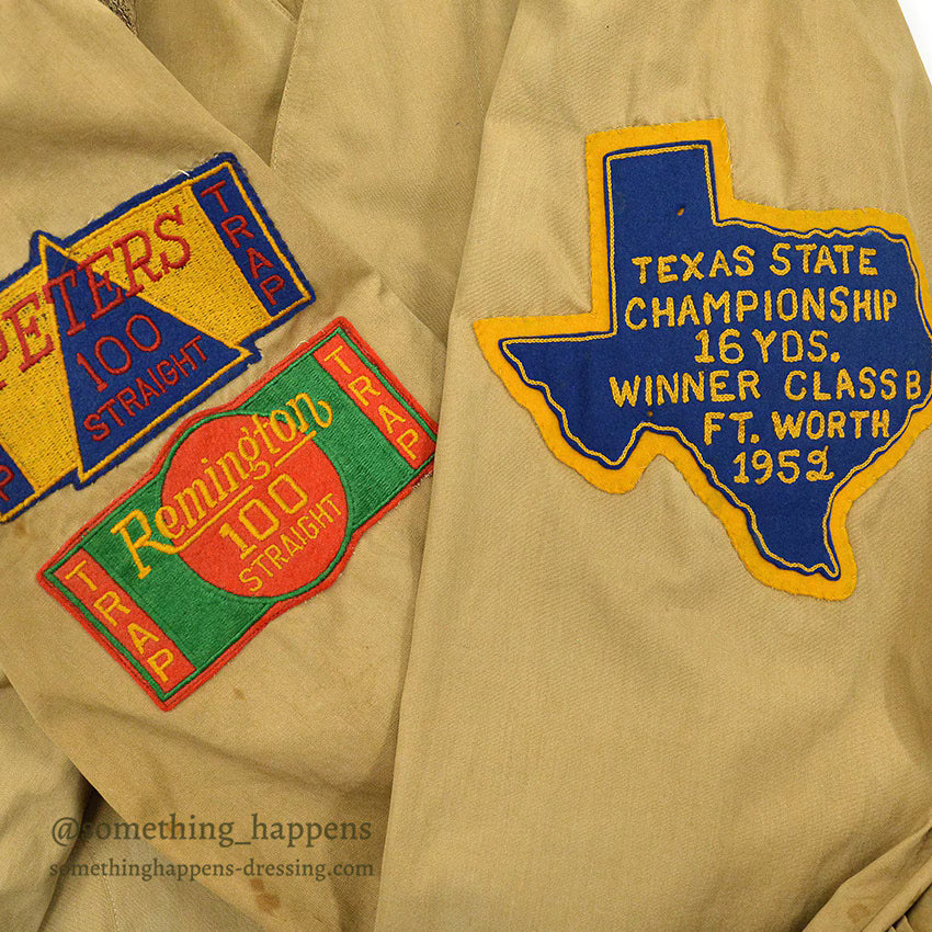 1950's GUN CLUB POPLIN SHOOTING JACKET... 46