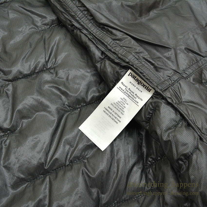 PATAGONIA MEN'S MICRO PUFF VEST FORGE GRAY Unused item... M