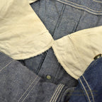 1950's Lee 91-SB DENIM OVERALL DARK ... W37/L30