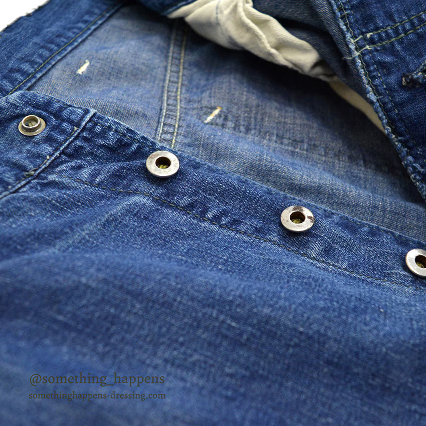 1940's CAN'T BUST'EM DENIM PAINTER PANTS...W33/L29