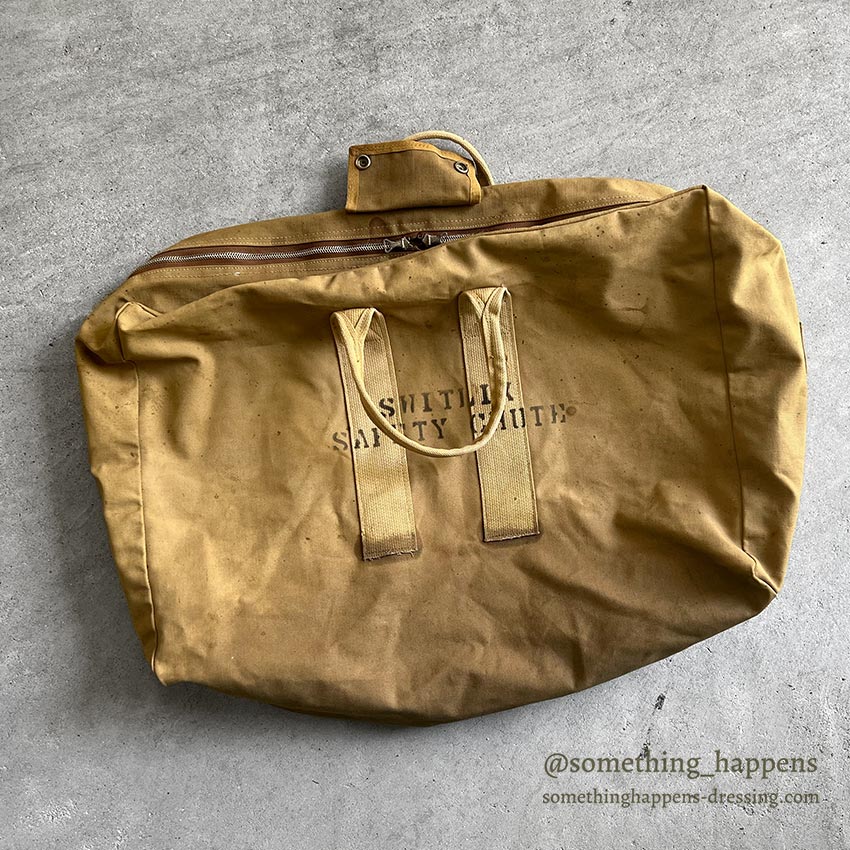 1940's WW2 SWITLIK PARACHUTE CANVAS BAG STENCIL ...