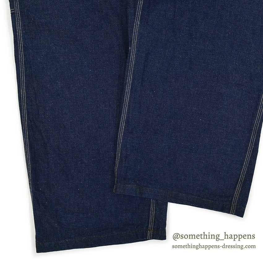 1950's BIGMAC PENNEY'S DENIM OVERALL DARK... W42/L27