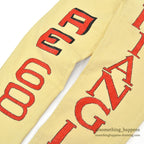1960's PURDUE UNIVERSITY SENIOR CORDS HAND PAINTED PANTS TRIANGLE... W31/L30