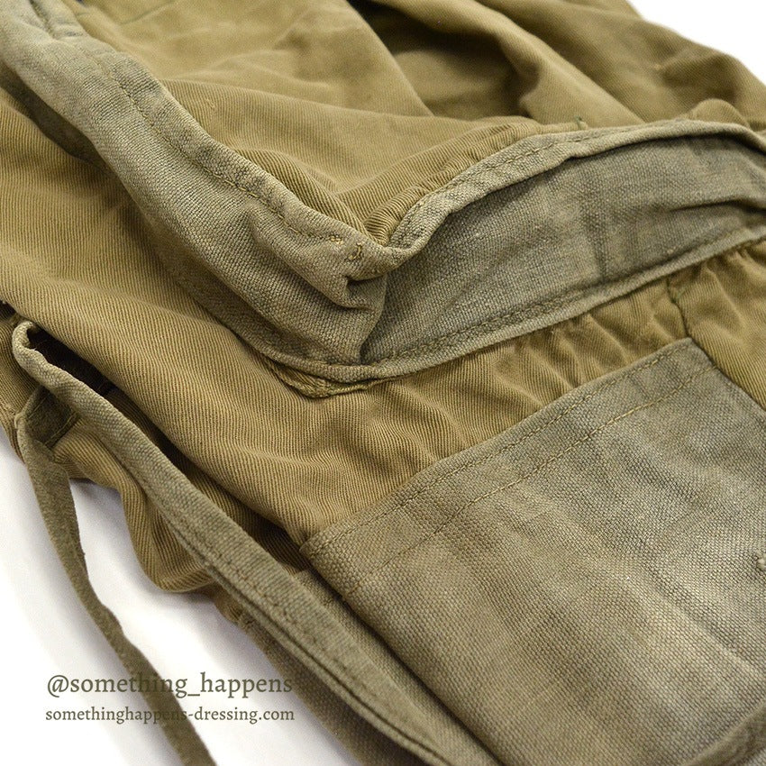 1940's USARMY WW2 M-1942 AIR BORNE JUMP TROUSERS D-DAY MODIFIED... W32/L31