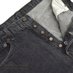 1990's Levi's 501 BLACK DENIM PANTS... W36 L30