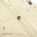 ~1970's DEADSTOCK MONTGOMERY WARD DOUBLE KNEE OVERALL ... W42/L30