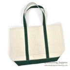 1990's DEADSTOCK LAND'S END CANVAS TOTE... LARGE