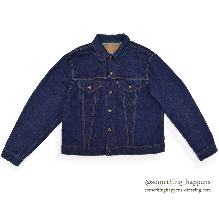 1970's Levi's 70505-0217 small-e DENIM JACKET ONE WASH... 46