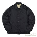 1970's CHMAPION BLACK NYLON COACH JACKET...