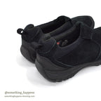 LLBEAN PRIMALOFT BLACK SUEDE LEATHER MOC SHOES...9W