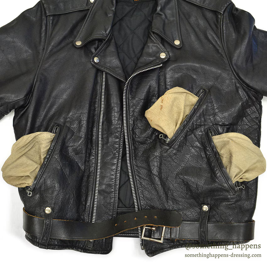 1950's~ HARLEY DAVIDSON CYCLE CHAMP MOTOR CYCLE JACKET ... 48