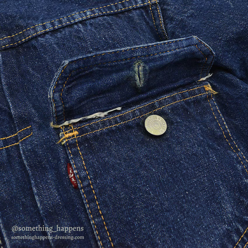 1950's LEVI'S 517XX TYPE2 BLANKET DENIM JACKET ... 42