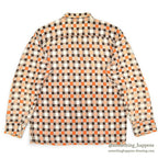 1950's~ CHECKERED ALL COTTON PRINT FLANNEL SHIRT ...
