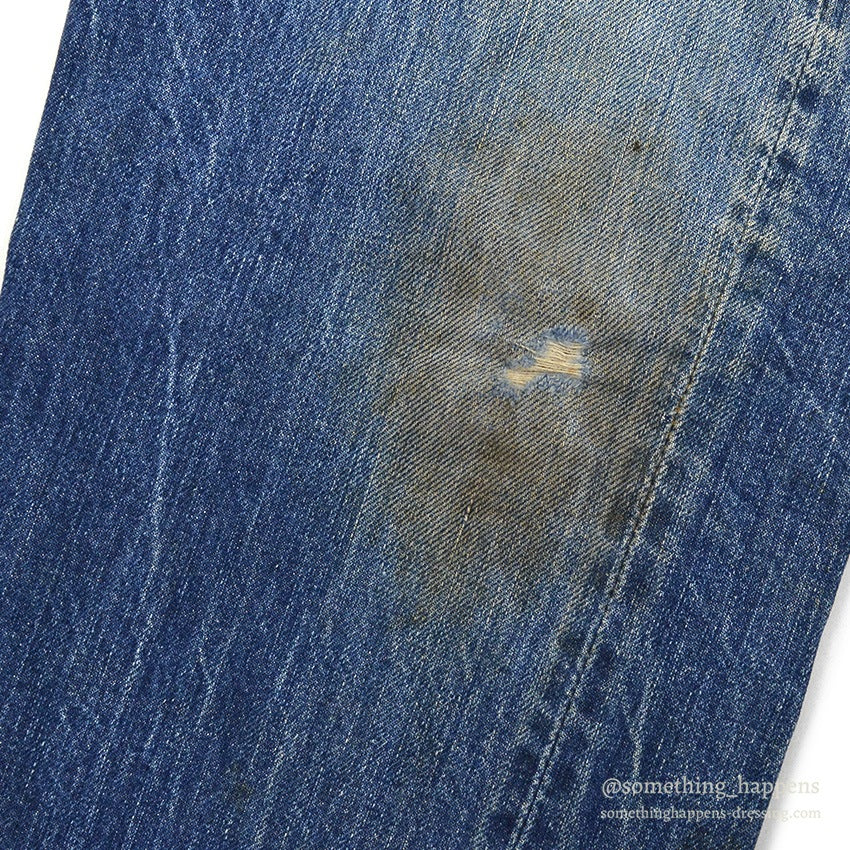 1960's SEARS INDIGO DENIM PANTS...W31/L30