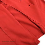 1950's TORNBERG RED RAYON GABARDINE SHIRT RARE SIZE ... XXL
