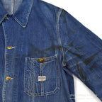 1950's HERCULES DENIM COVERALL GOOD FADED...