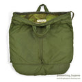 ~1970's USAF BAG, FLYING HELMET, NYLON CAMO LINING ...