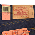 2000's DEADSTOCK Levi's 501 DENIM PANTS MEXICO 1... W33/L30