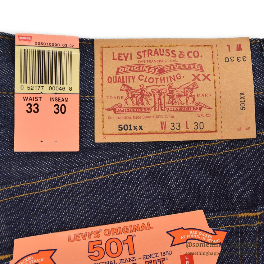 2000's DEADSTOCK Levi's 501 DENIM PANTS MEXICO 1... W33/L30