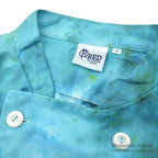 RED THE UNIFORM TAILOR TIE DYE CHEF JACKET...L