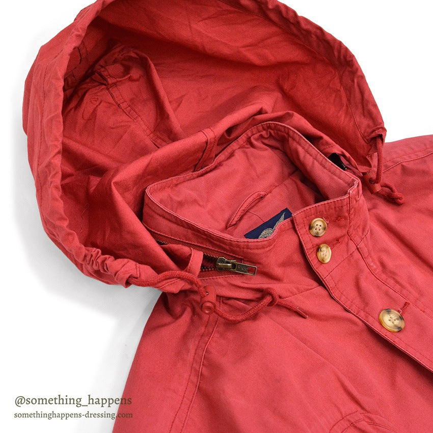 1980's~ Willis & Geiger BUSH POPLIN FIELD JACKET... L