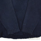 1930's~ OLD DARK NAVY KNIT WOOL SWEATER / FADED...