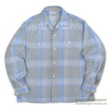 1950's SILVER WINGS RIFLE CLUB PLAID SHIRT... L