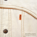 1970's Levi's 70509-2655 ORANGE TAB COTTON JACKET ... 44