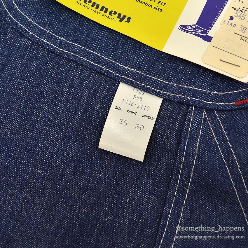 ~1970's DEADSTOCK BIG MAC DENIM OVERALL... W38/L30