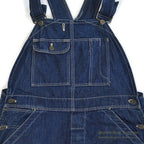 1930's~ WARDS PIONEER DENIM OVERALL / VERY DARK ... W37/L26
